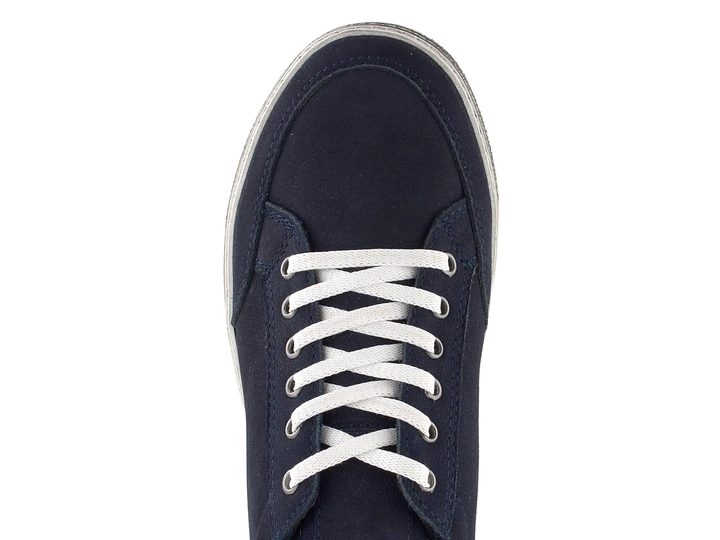 Looke nubukové polobotky tmavě modré Soleil L0797-04