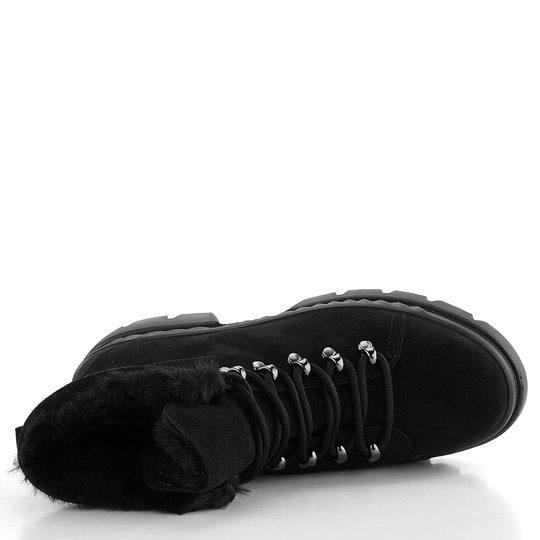 Ara šněrovací kotník s membránou Mood Schwarz 12-14108-10