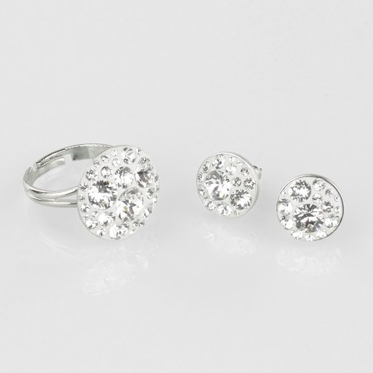 Prsten Swarovski Elements Crystal