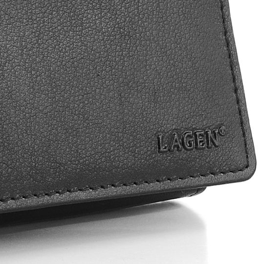 Lagen kasírovací peněženka černá LG-02-Black