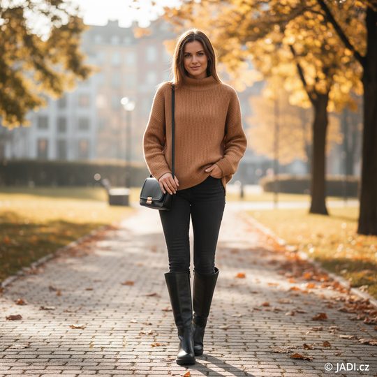 Caprice černé kozačky Black Comb 9-25604-43