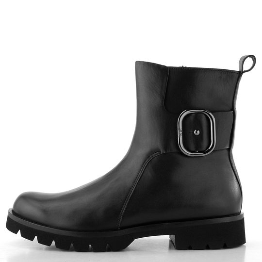 Högl zipový kotník černý 0-101553-0100