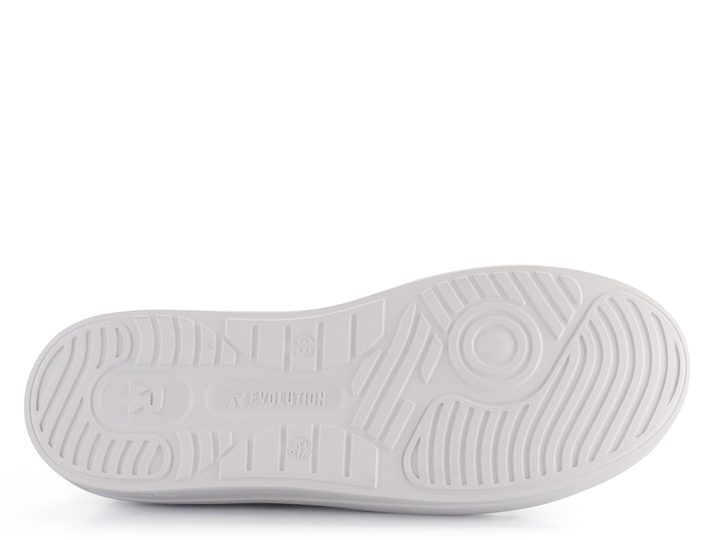 Rieker Revolution tenisky na platformě Weiss/Apfel W1202-81