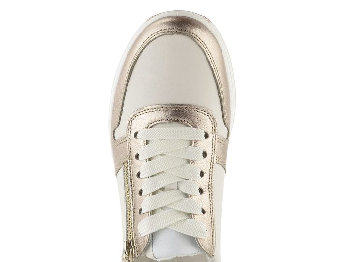 Ara širšie tenisky Sapporo Sand/Cream/Weiss 12-27540-07