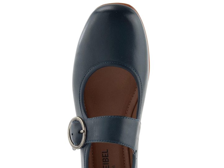 Josef Seibel modré baleríny s pásikom Fenja Ocean 74818133