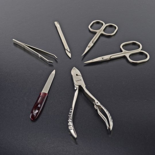 Manikúra luxusná pánska hnedá