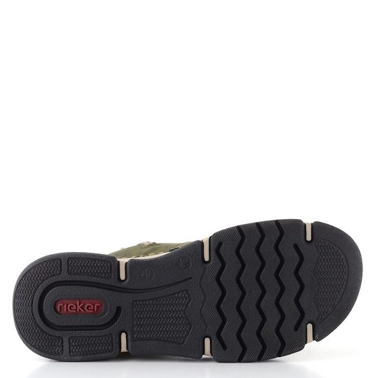 Rieker šněrovací kotník liane/schwarz-kiesel 45955-54