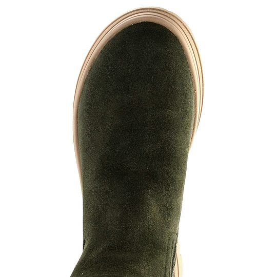 Ara velúrová chelsea členková obuv Calais Forest 12-36105-06