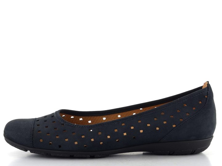 Gabor nubukové baleríny temně modré 84.169.16