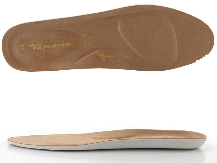 Tamaris tenisky na platformě camel suede 1-23724-42