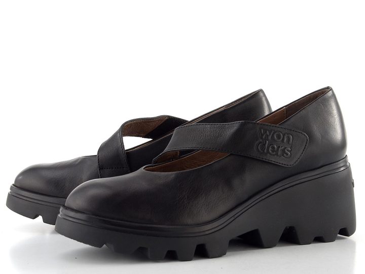 Wonders polobotky na klínku negro G-7023