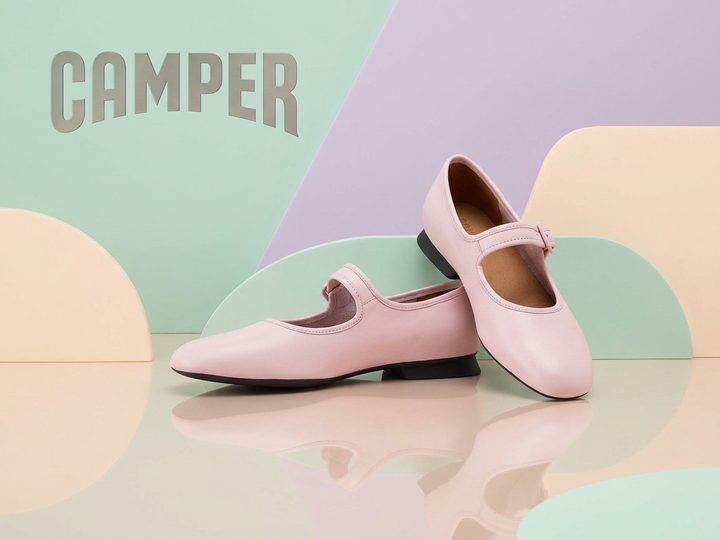 Camper baleríny s pásikom Casi Myra gelato K201629-015