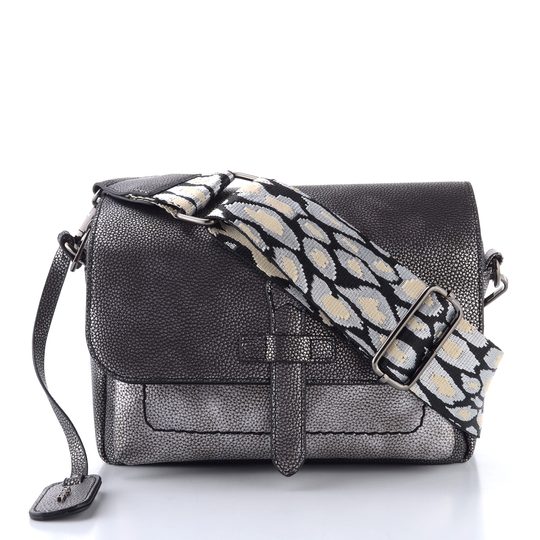 Rieker crossbody kabelka s klopou altsilber H1101-42