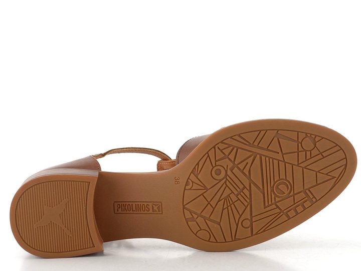 Pikolinos dámské sandály s plnou patou Valencia cuero W7D-1835