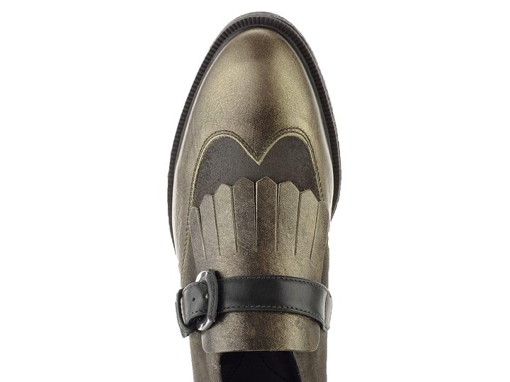 Geox poltopánky metalické kombinované D745WC0CG23