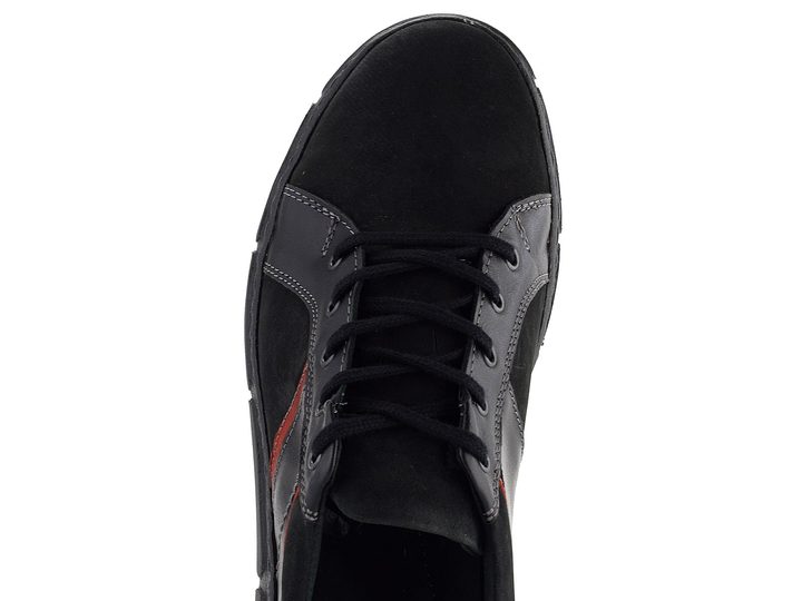 Klondike pánské polobotky černé 948 Black/Red