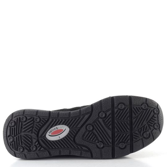 Gabor semišový kotník černý 76.882.47