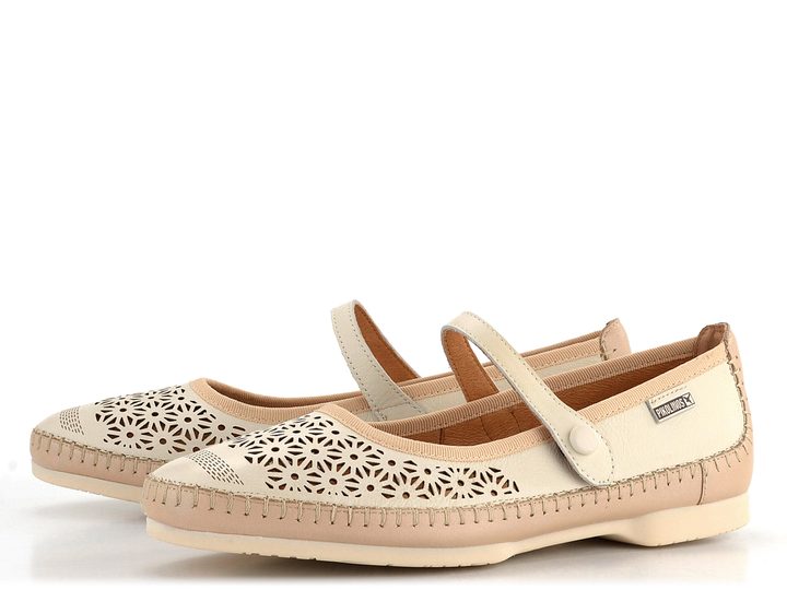 Pikolinos propalované baleríny s páskem Aguilas Nata W6T-2594C1