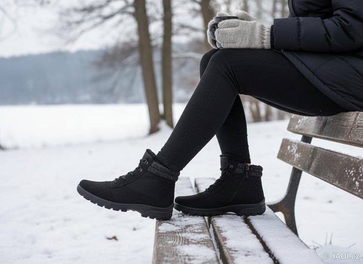 Ara členková obuv s Gore-Tex membránou Saas-Fee Black 12-49309-01