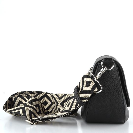 Gabor čierna klopová kabelka Linda 011666