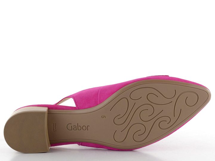 Gabor lodičky s volnou patou Pink 61.521.10