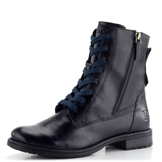 Bagatt šněrovací kotník tmavě modrý D11-AFS3G-3000