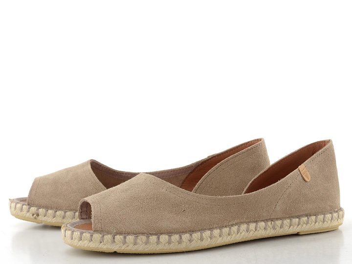 Verbenas vykrojené espadrilky s otevřenou špičkou Cruz piedra 0300520001