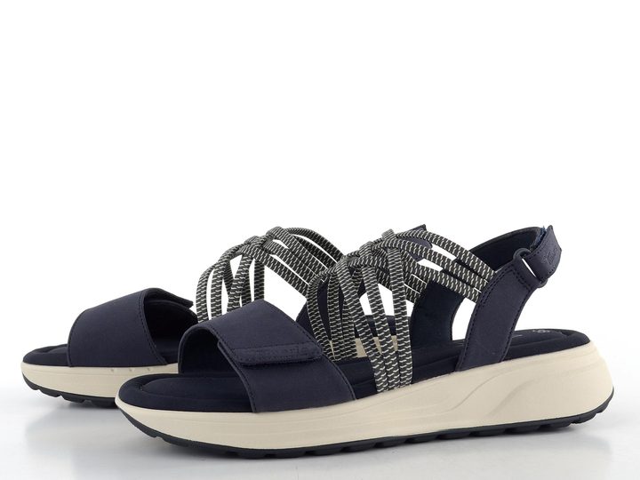 Tamaris sandále v športovom štýle Navy 1-28223-44