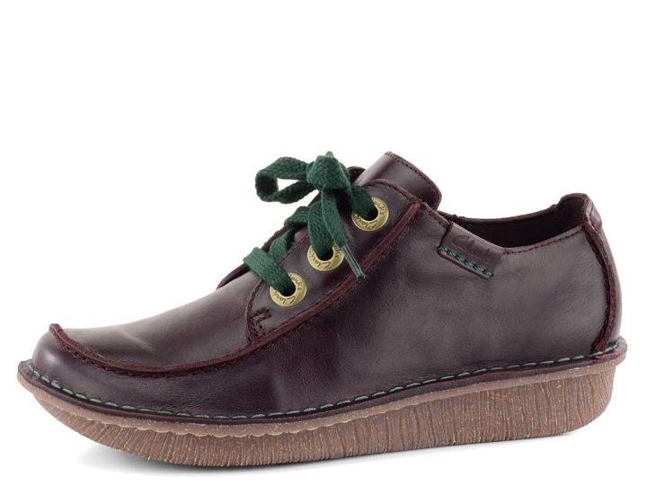 Clarks poltopántky Funny Dream Aubergine