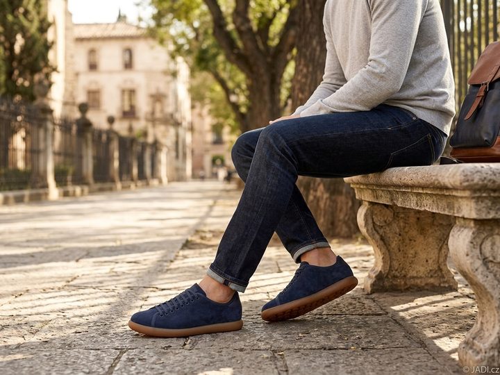 Camper pánské polobotky navy Pelotas Soller K100974-015
