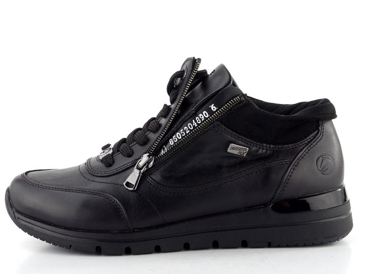 Remonte tenisky se zipem a membránou černé R6775-00