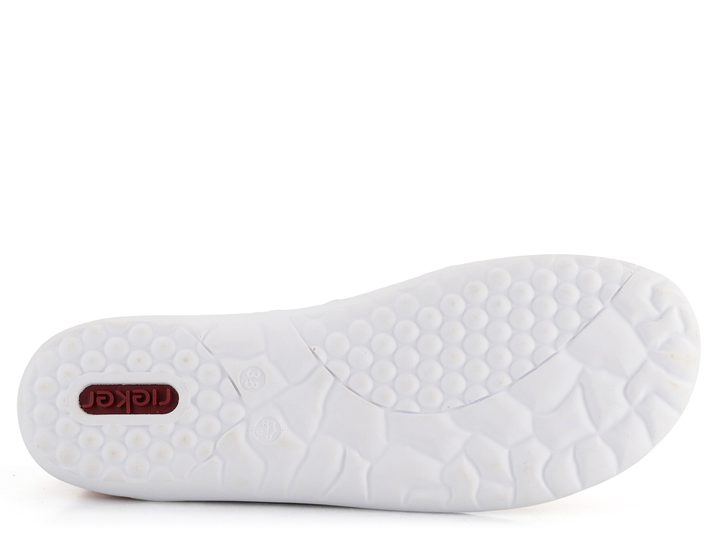 Rieker úpletové prozouvací polobotky růžové 52854-31