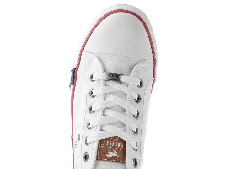 Mustang pánské plátěné tenisky white 26M0151005