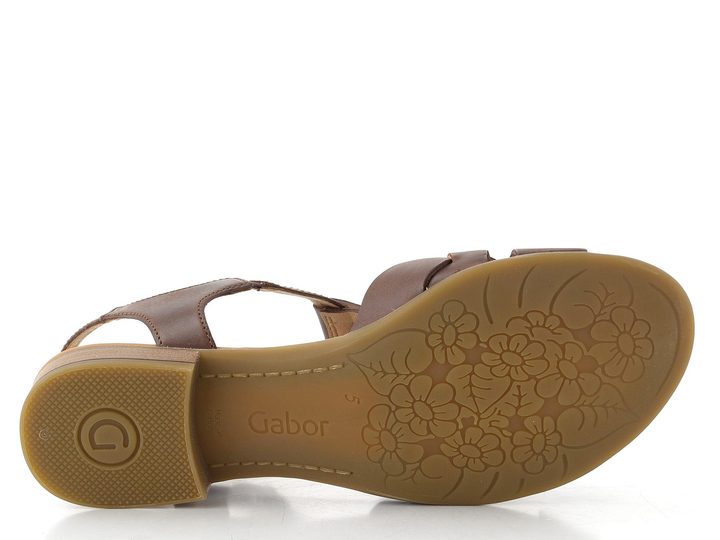 Gabor sandály na nízkém podpatku sattel 82.794.53