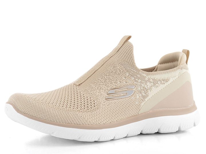 Skechers béžové úpletové tenisky Daily Flourish 149207