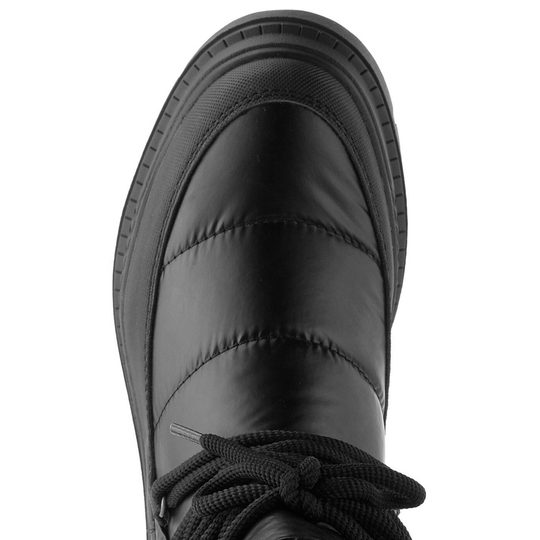 Bagatt prošívaný kotník na hrubé podešvi černý D31-ATZ50-6969