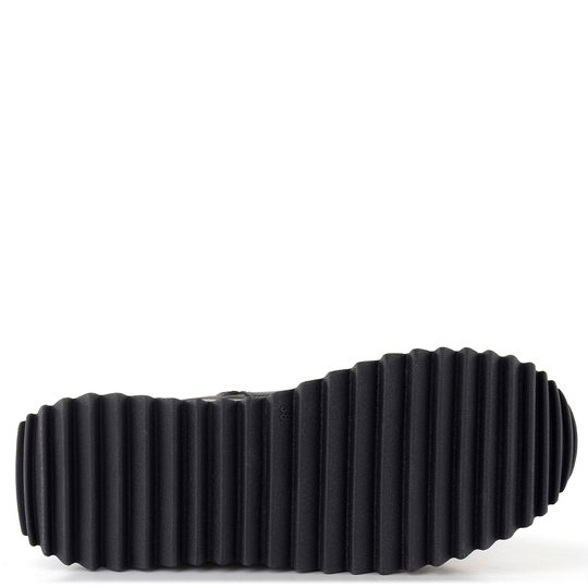 Tamaris šněrovací kotník na vysoké platformě Black 1-26888-39