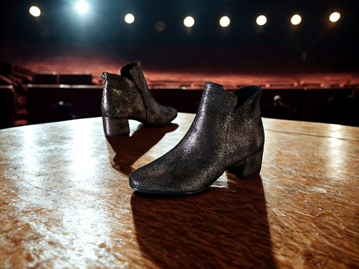 Tamaris elegantní textilní kotník pewter 1-25354-43