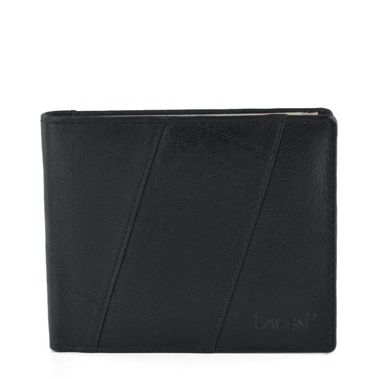 Lagen peňaženka pánska čierna