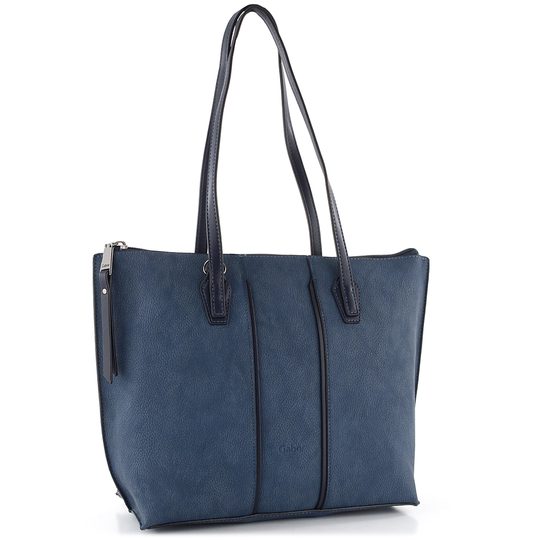 Gabor jeans modrá shopper kabelka Anni 8360-50