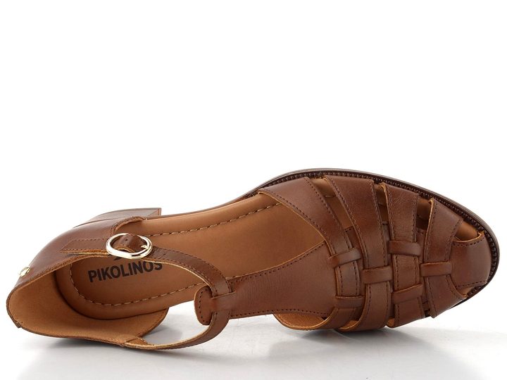 Pikolinos dámské sandály s plnou patou Valencia cuero W7D-1835