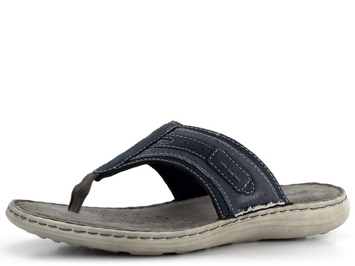 Josef Seibel modré pánské žabky 27312TE86