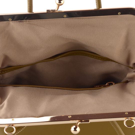 Bulaggi kabelka s rámečkem Frame teacosy khaki BU31-26371