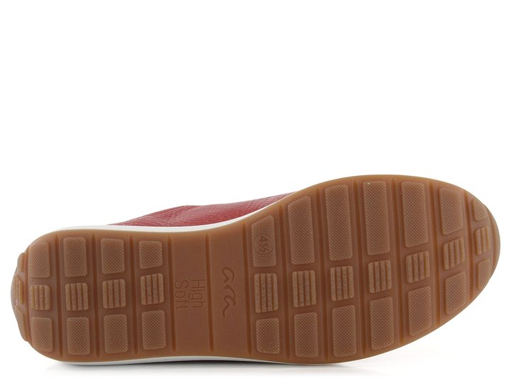 Ara dámské sneakers polobotky červené Osaka 12-34587-10