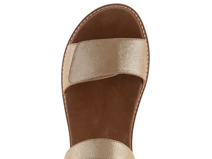 Ara dámske sandále Kent-Sport metalické béžové 12-28114-08