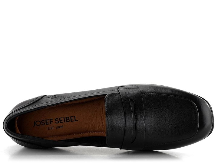 Josef Seibel černé dámské mokasíny 74822133