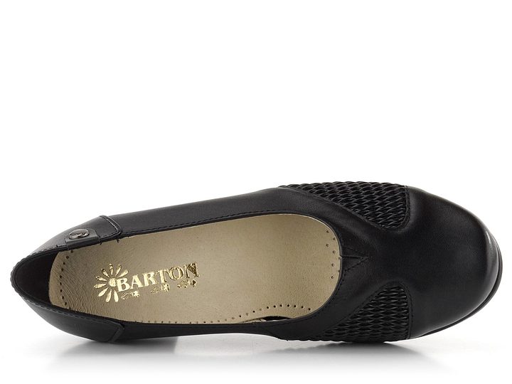 Barton lodičky s pružinkami na kĺboch čierne 2322