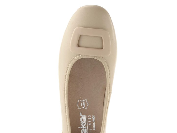 Rieker béžové lodičky se sponou 43453-62