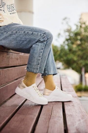 Rieker dámske tenisky Weiss/Muschel W2602-81