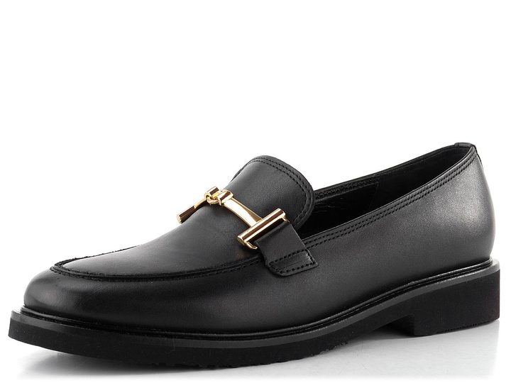 Gabor mokasíny čierne 75.211.27